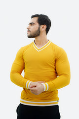 REVERSIBLE V NECK SWEATER