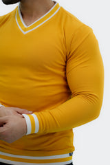 REVERSIBLE V NECK SWEATER