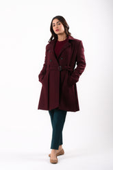 Women Wool Long Coat