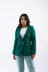 Double breasted blazer