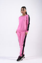 Side stripe sweatsuit