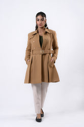 Women Wool Long Coat