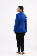 Lapel collar blazer