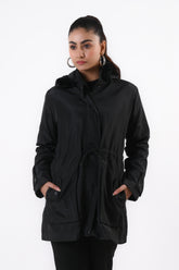 Waterproof Solid Hooded Jacket