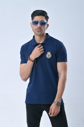 Lion Emb Polo