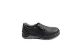 SoleEase Black Slip-On