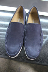 ForestBlu Luxe Loafers – Charcoal Suede