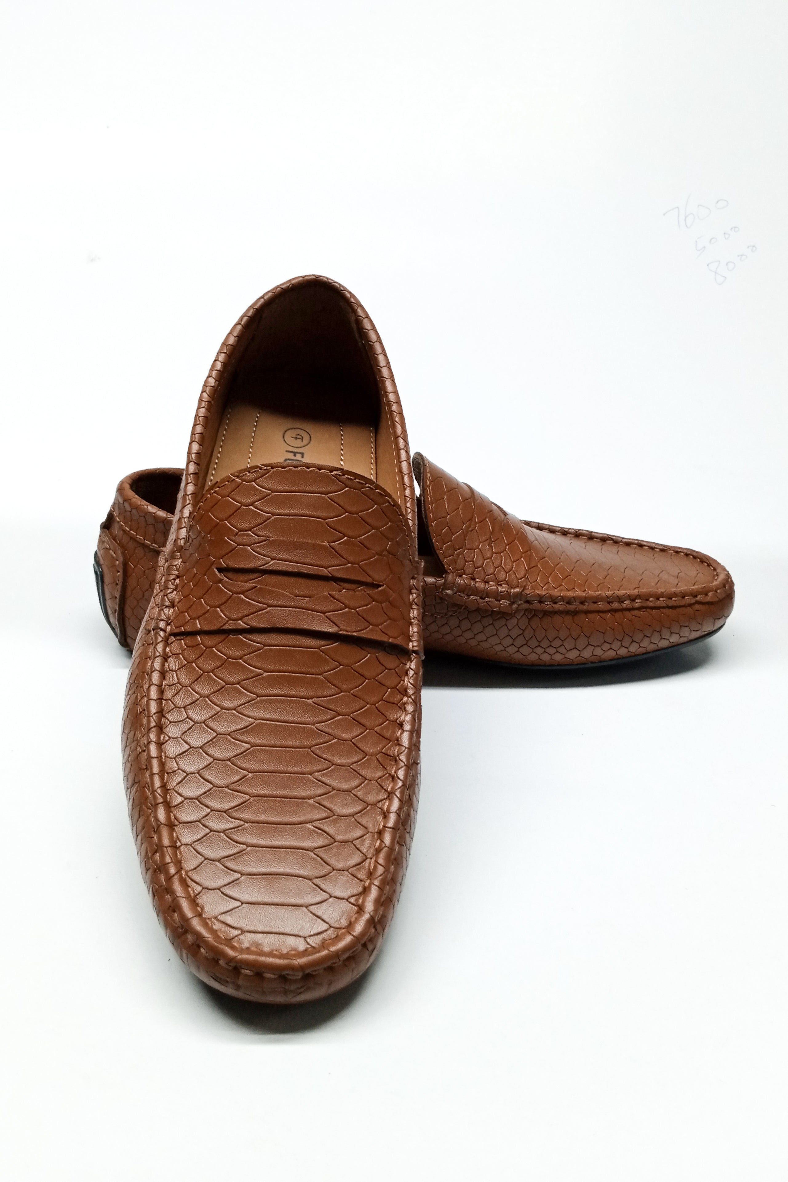 SNAKE PRINT LOAFER â Forestblu