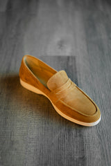 Sandstone Penny Loafers