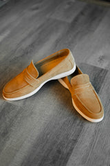 Sandstone Penny Loafers