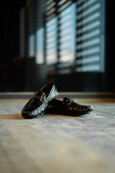 Noir Luxe Moccasins