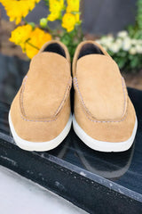Suede Slip On Loafer