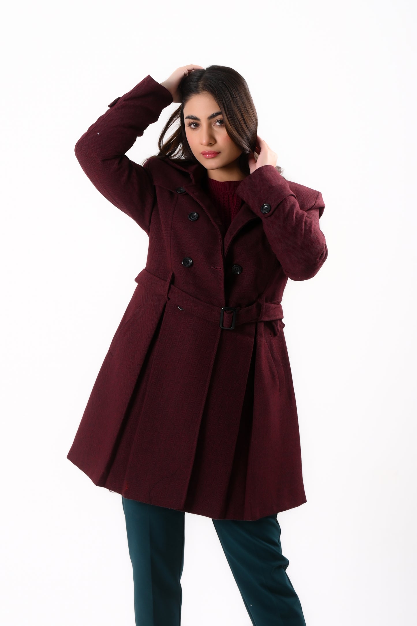 Women Wool Long Coat – Forestblu