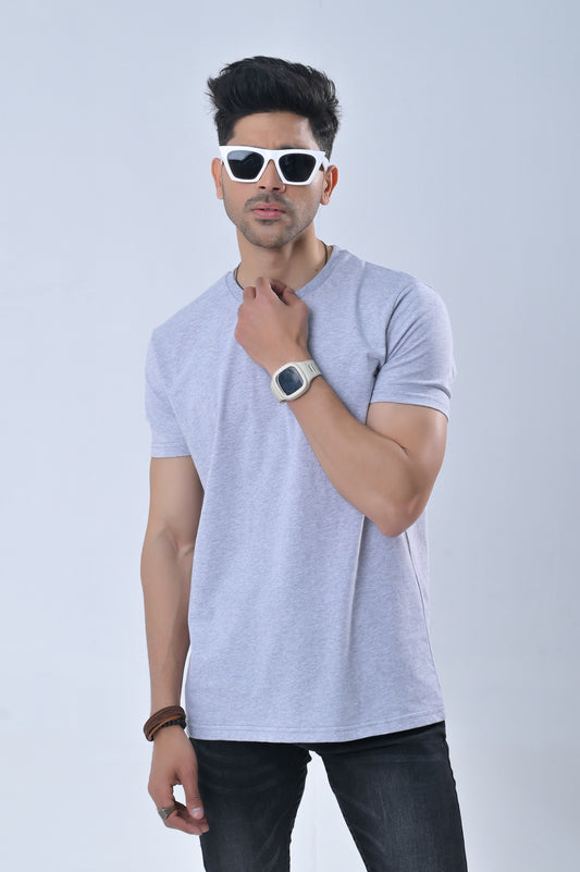 Round Neck Basic Tee