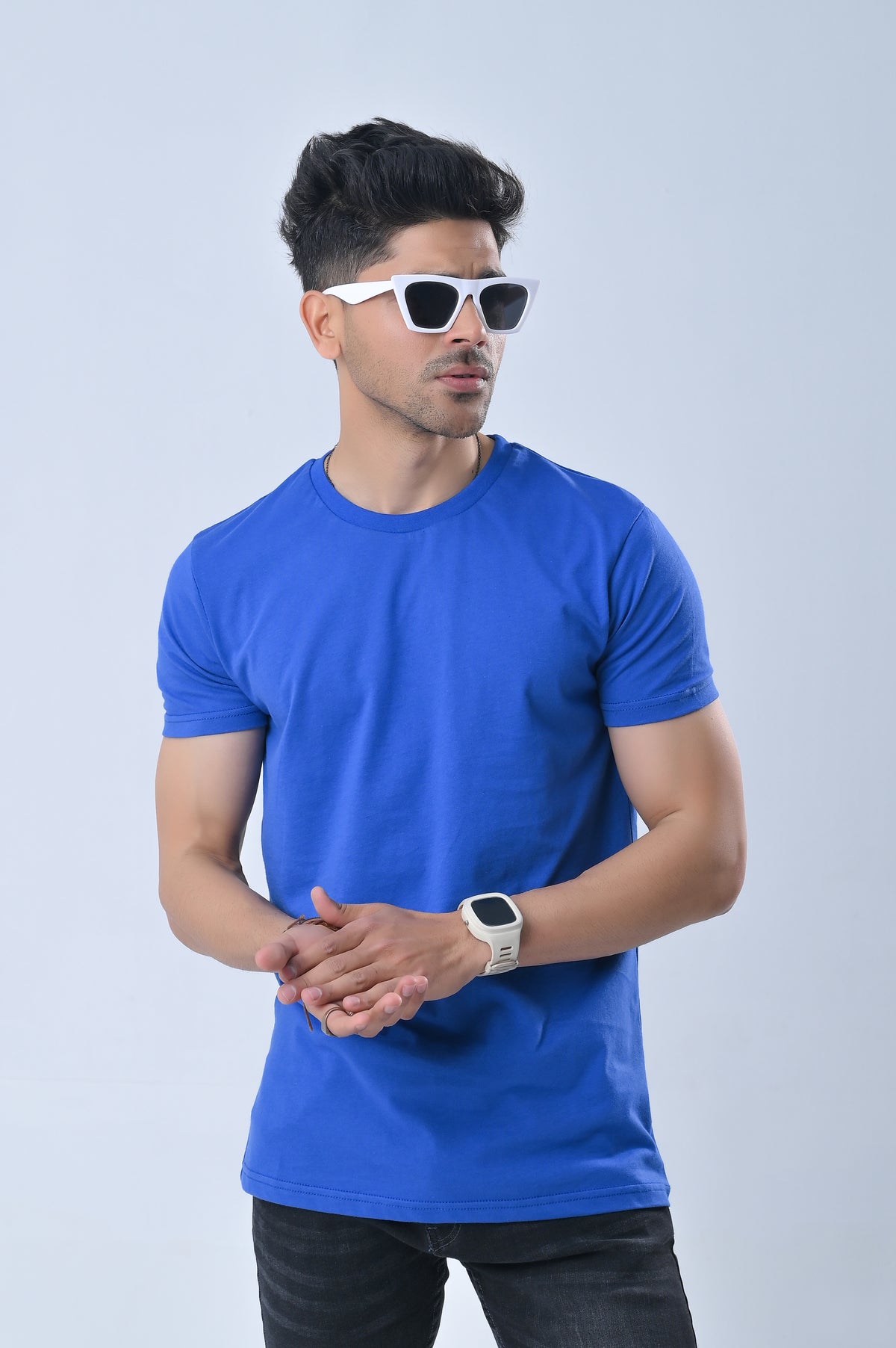Basic Blue T Basic Royal Blue T-shirt – Forestblu