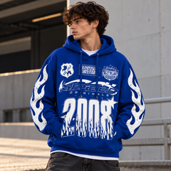 Speed Legends Graphic Pullover-Royal Blue