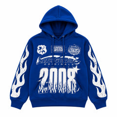 Speed Legends Graphic Pullover-Royal Blue