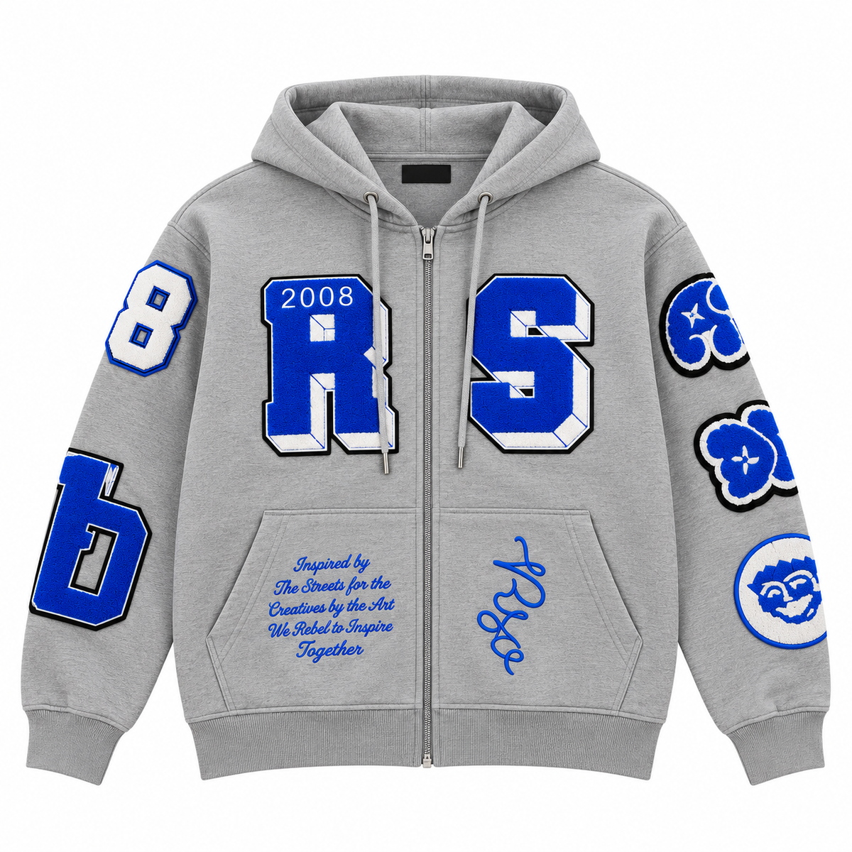 Varsity 08 Zip-up Hoodie