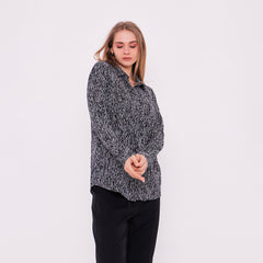 Textured Button Down Shirt