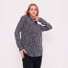 Textured Button Down Shirt